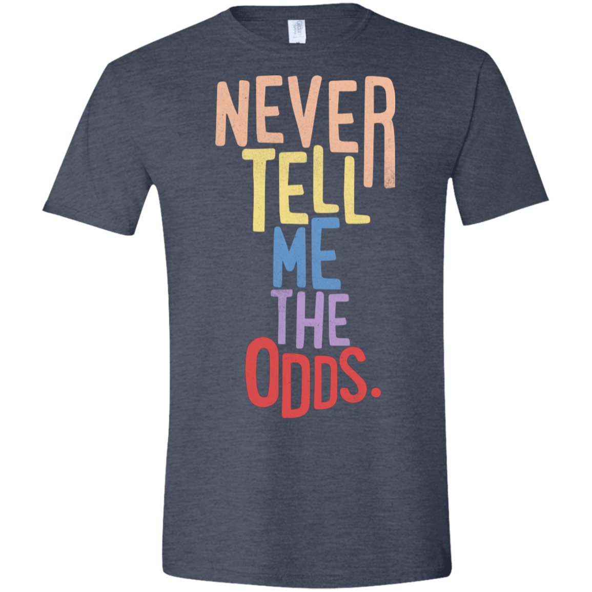 T-Shirts Heather Navy / S Roll the Dice Men's Semi-Fitted Softstyle