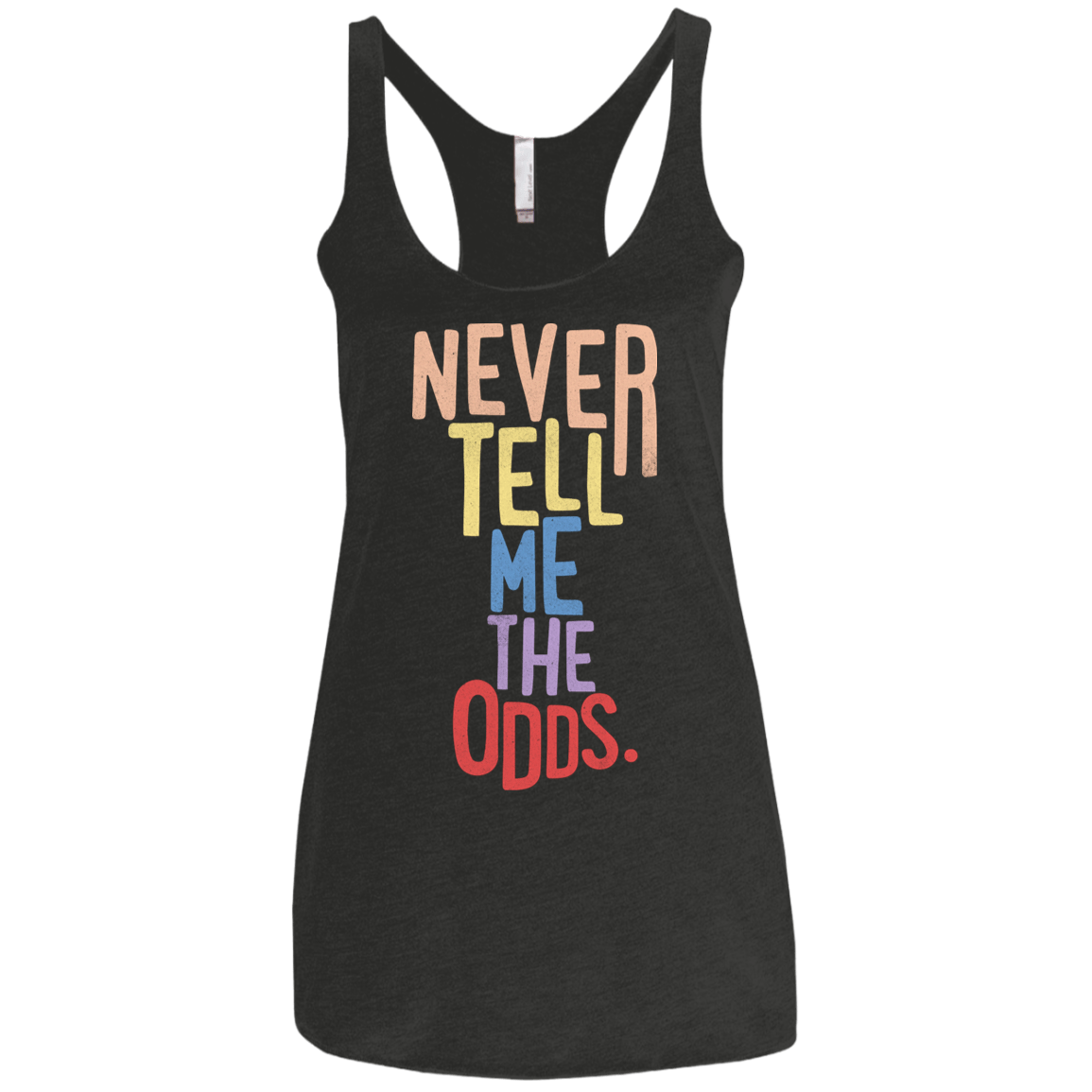 T-Shirts Vintage Black / X-Small Roll the Dice Women's Triblend Racerback Tank