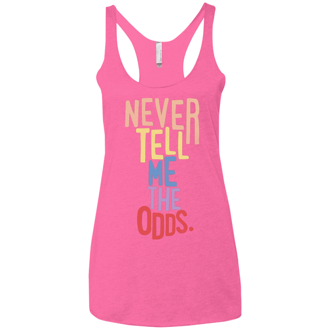 T-Shirts Vintage Pink / X-Small Roll the Dice Women's Triblend Racerback Tank