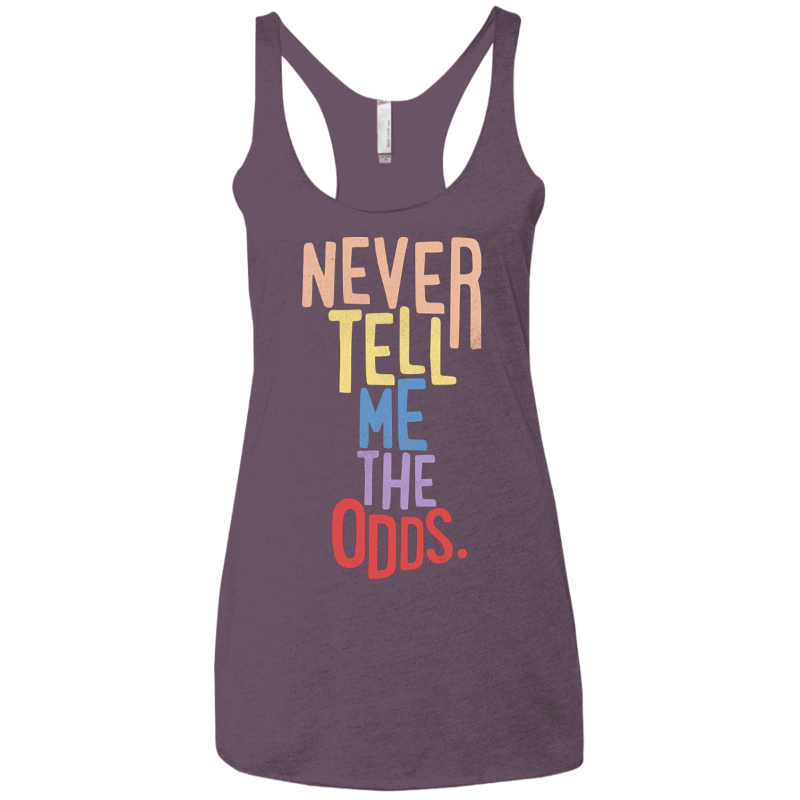 T-Shirts Vintage Purple / X-Small Roll the Dice Women's Triblend Racerback Tank