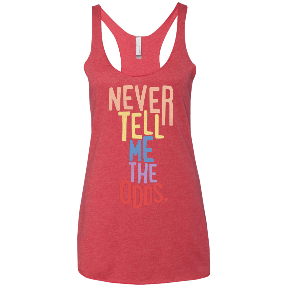 T-Shirts Vintage Red / X-Small Roll the Dice Women's Triblend Racerback Tank