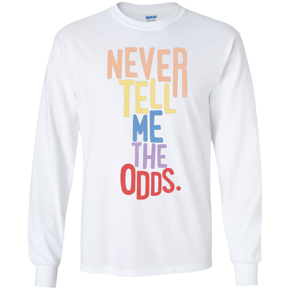 T-Shirts White / YS Roll the Dice Youth Long Sleeve T-Shirt