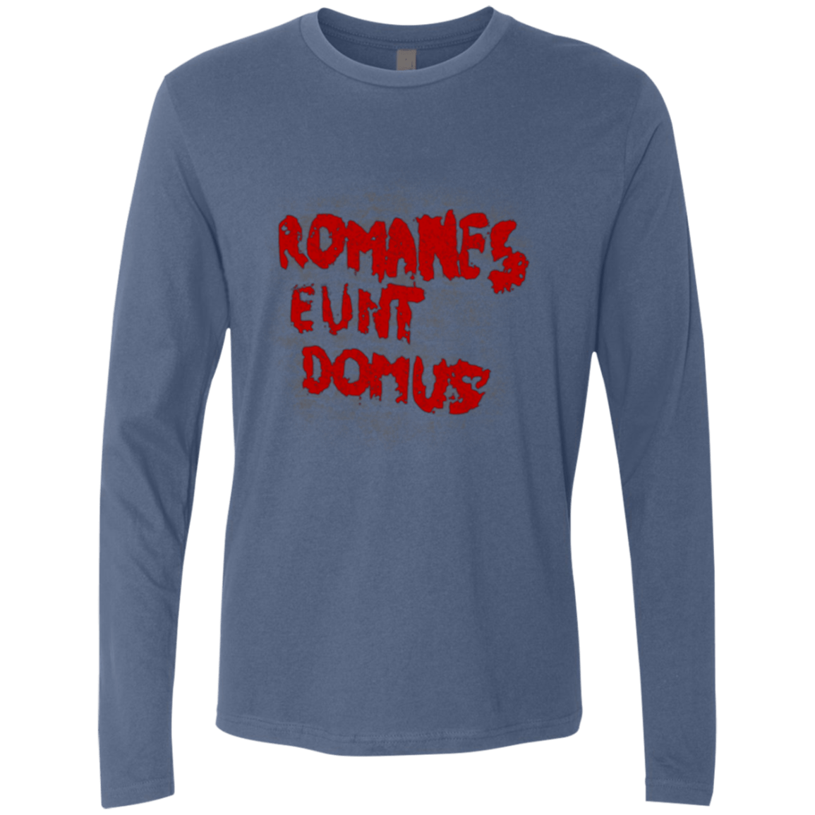 T-Shirts Indigo / Small Romanes eunt Men's Premium Long Sleeve