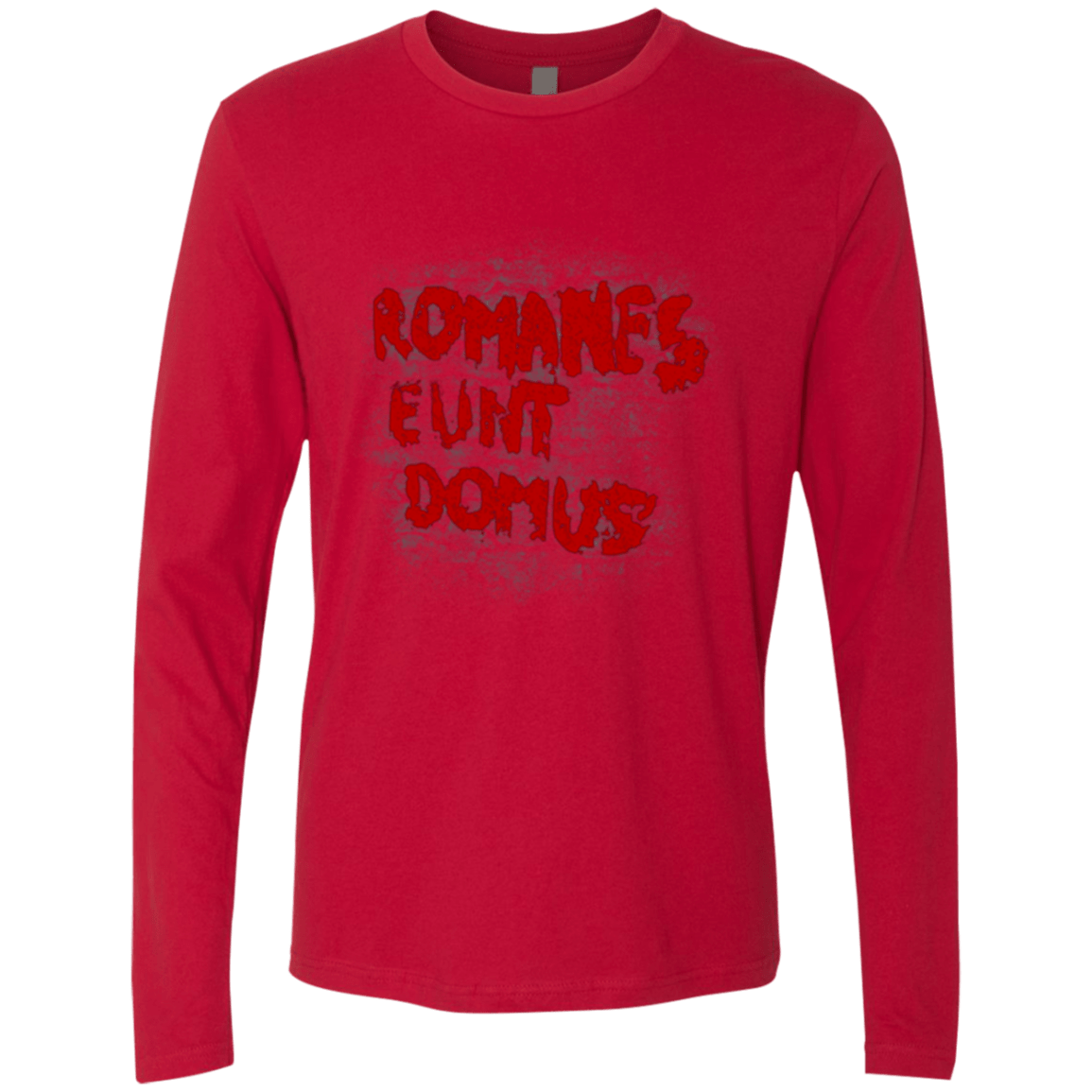 T-Shirts Red / Small Romanes eunt Men's Premium Long Sleeve