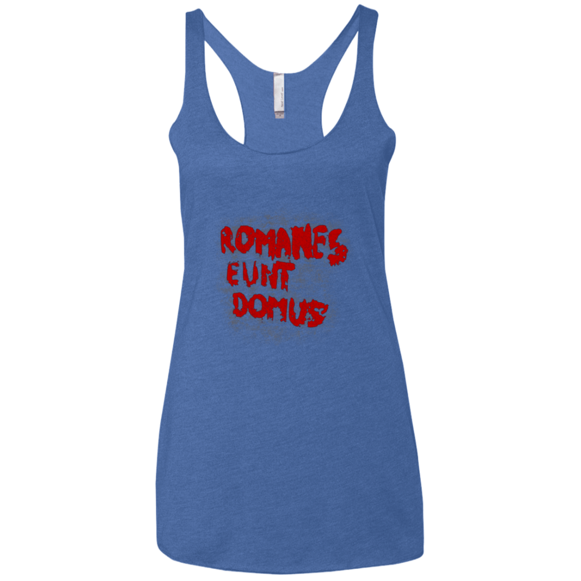 T-Shirts Vintage Royal / X-Small Romanes eunt Women's Triblend Racerback Tank