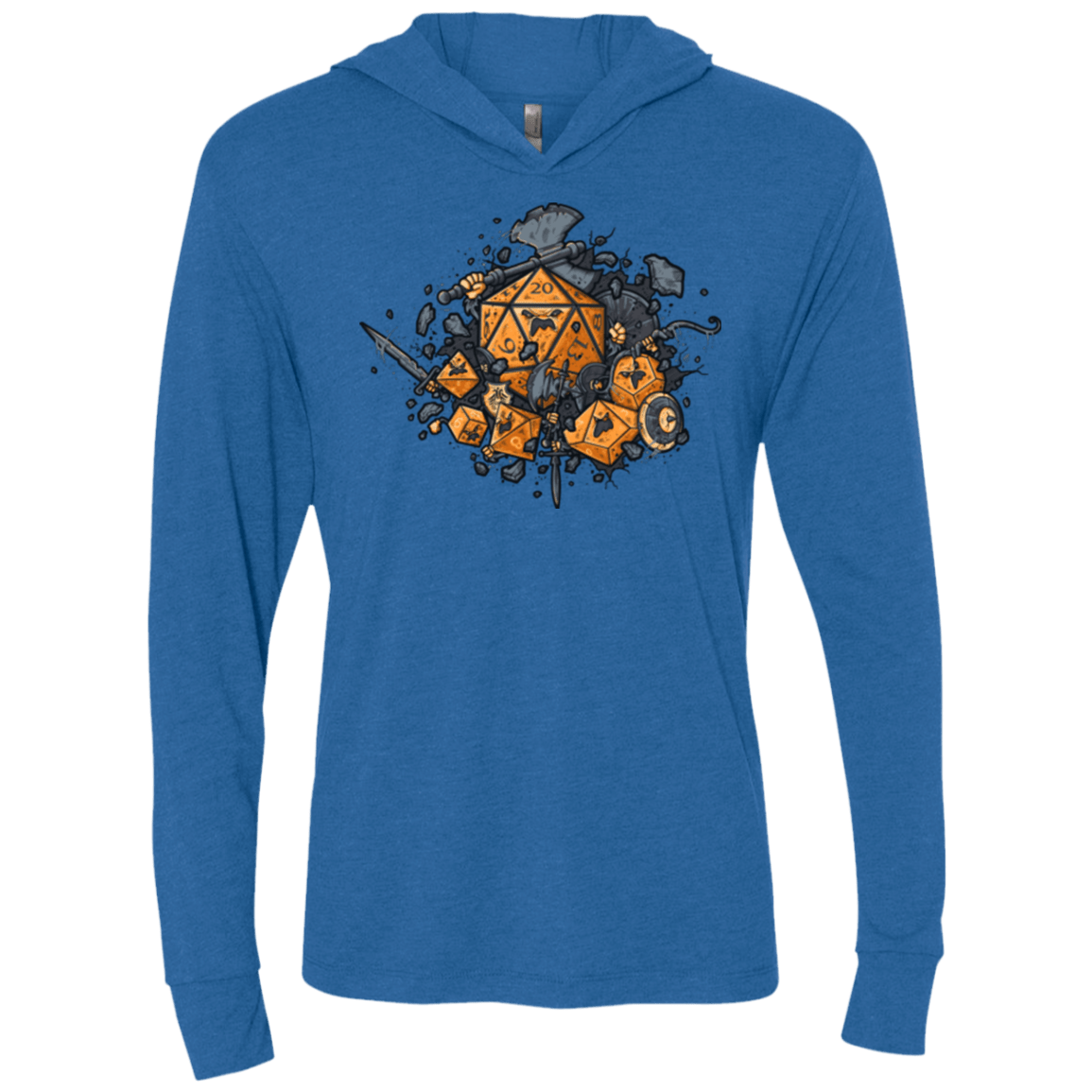 T-Shirts Vintage Royal / X-Small RPG UNITED Triblend Long Sleeve Hoodie Tee