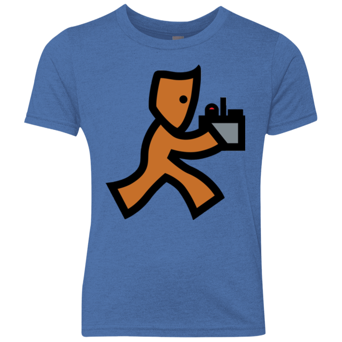 T-Shirts Vintage Royal / YXS RUN Youth Triblend T-Shirt