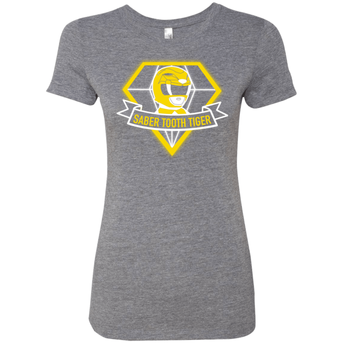 T-Shirts Premium Heather / Small Saber Tooth Tiger Women's Triblend T-Shirt