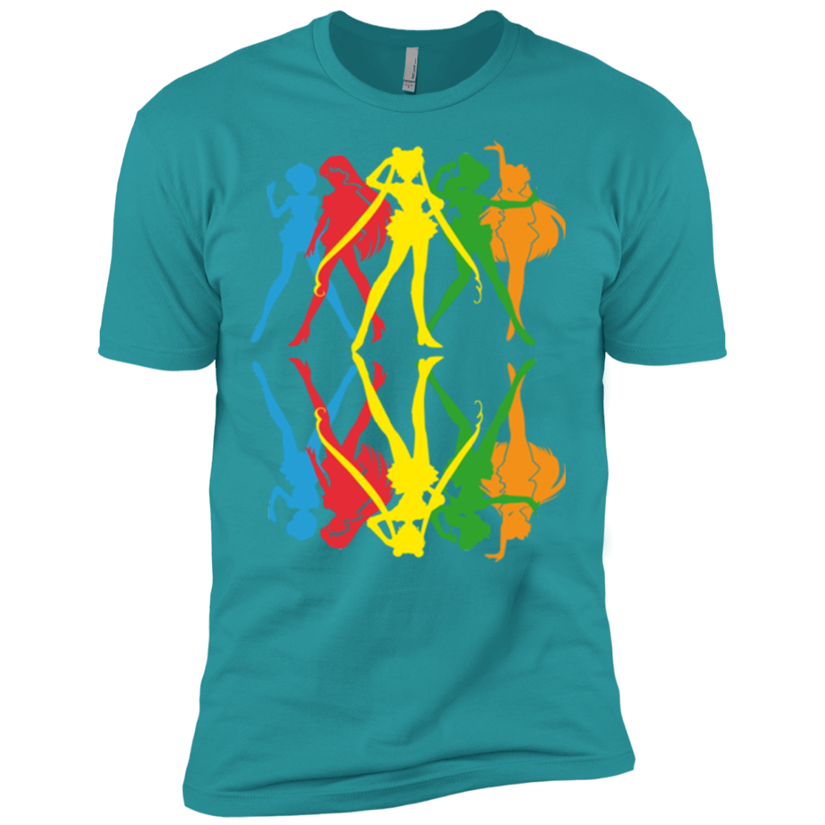 T-Shirts Tahiti Blue / X-Small Sailor Mirror Men's Premium T-Shirt