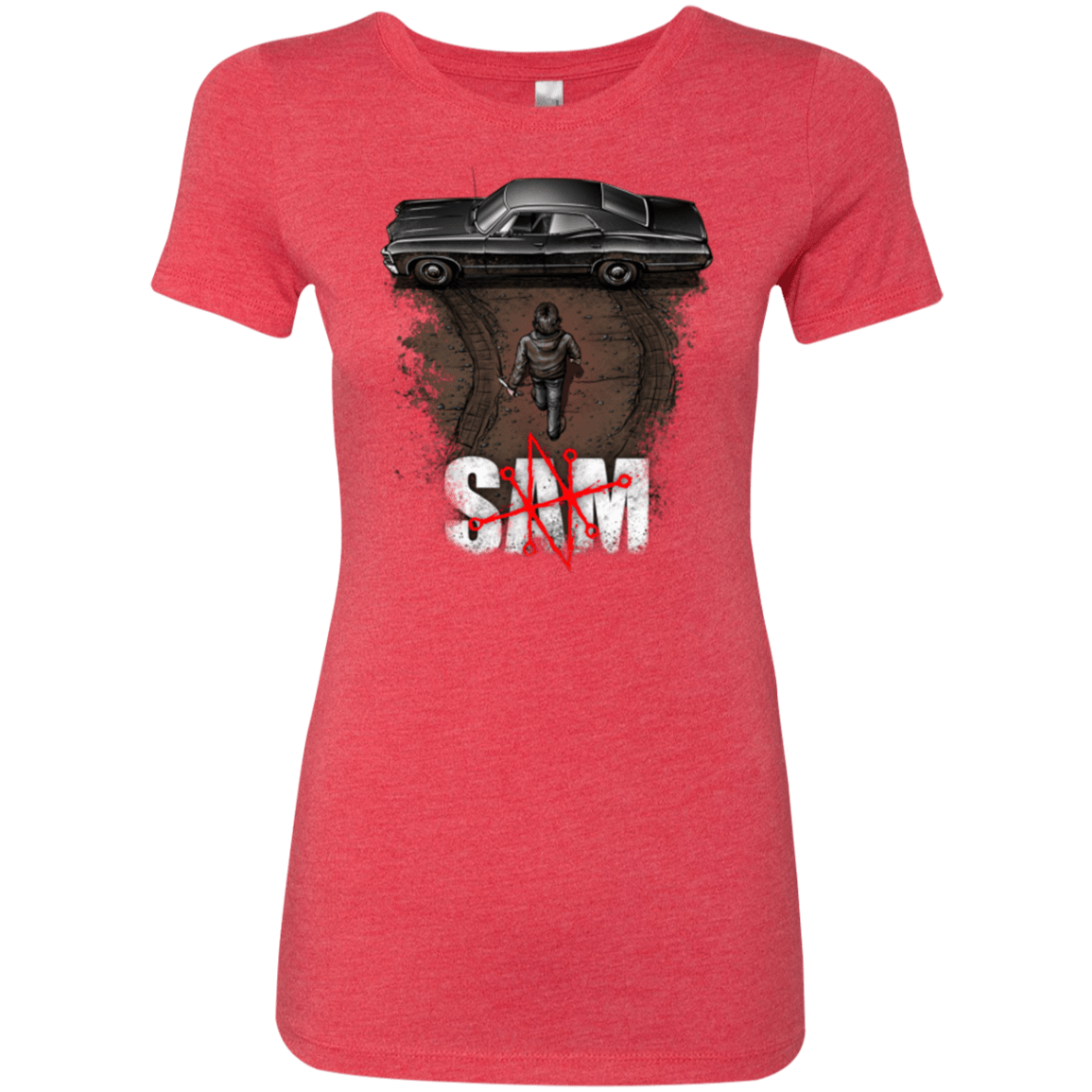 T-Shirts Vintage Red / Small Sam Women's Triblend T-Shirt