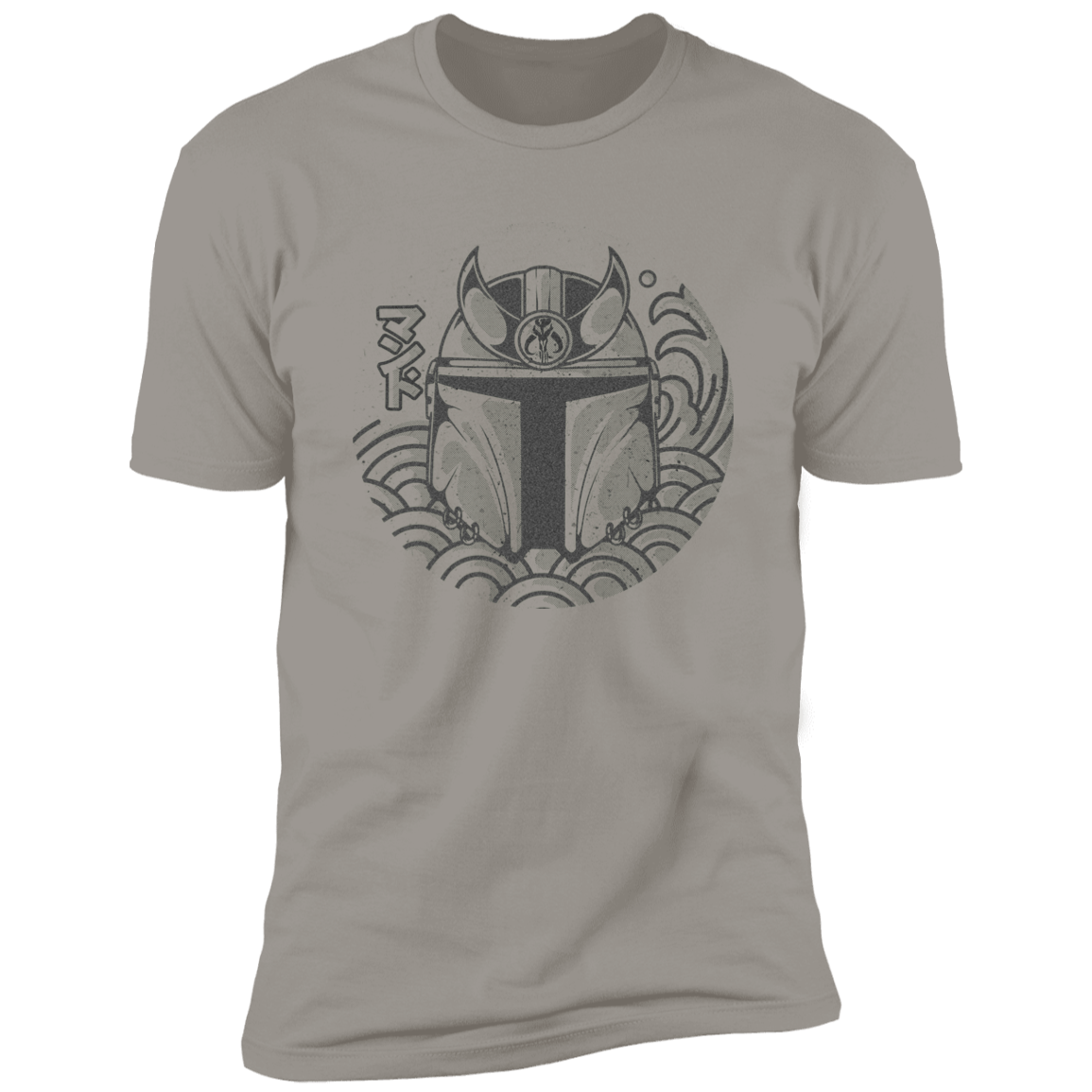 T-Shirts Light Grey / S Samurai Mando Men's Premium T-Shirt