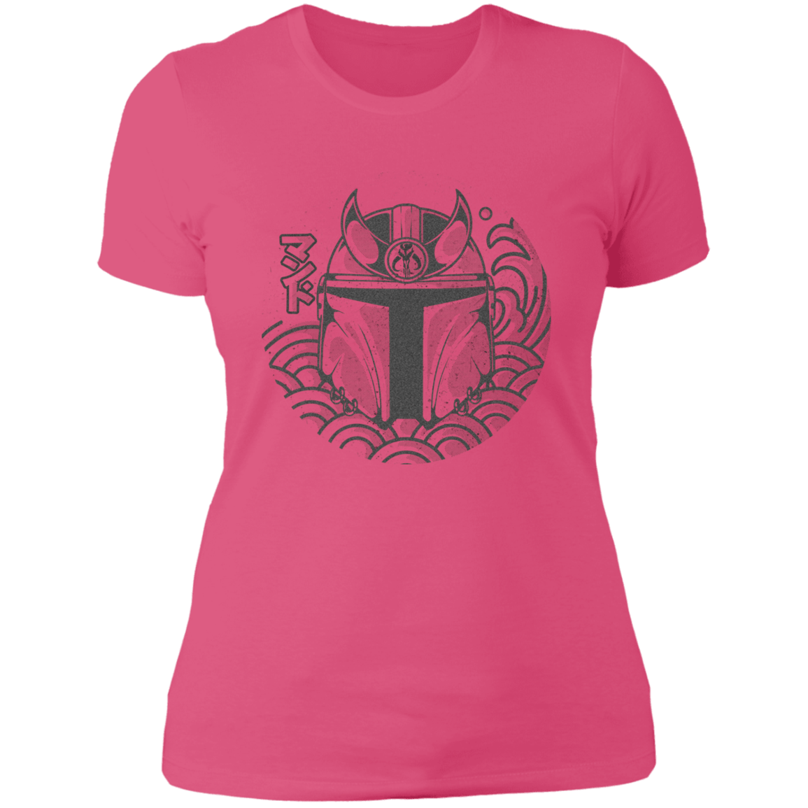T-Shirts Hot Pink / S Samurai Mando Women's Premium T-Shirt