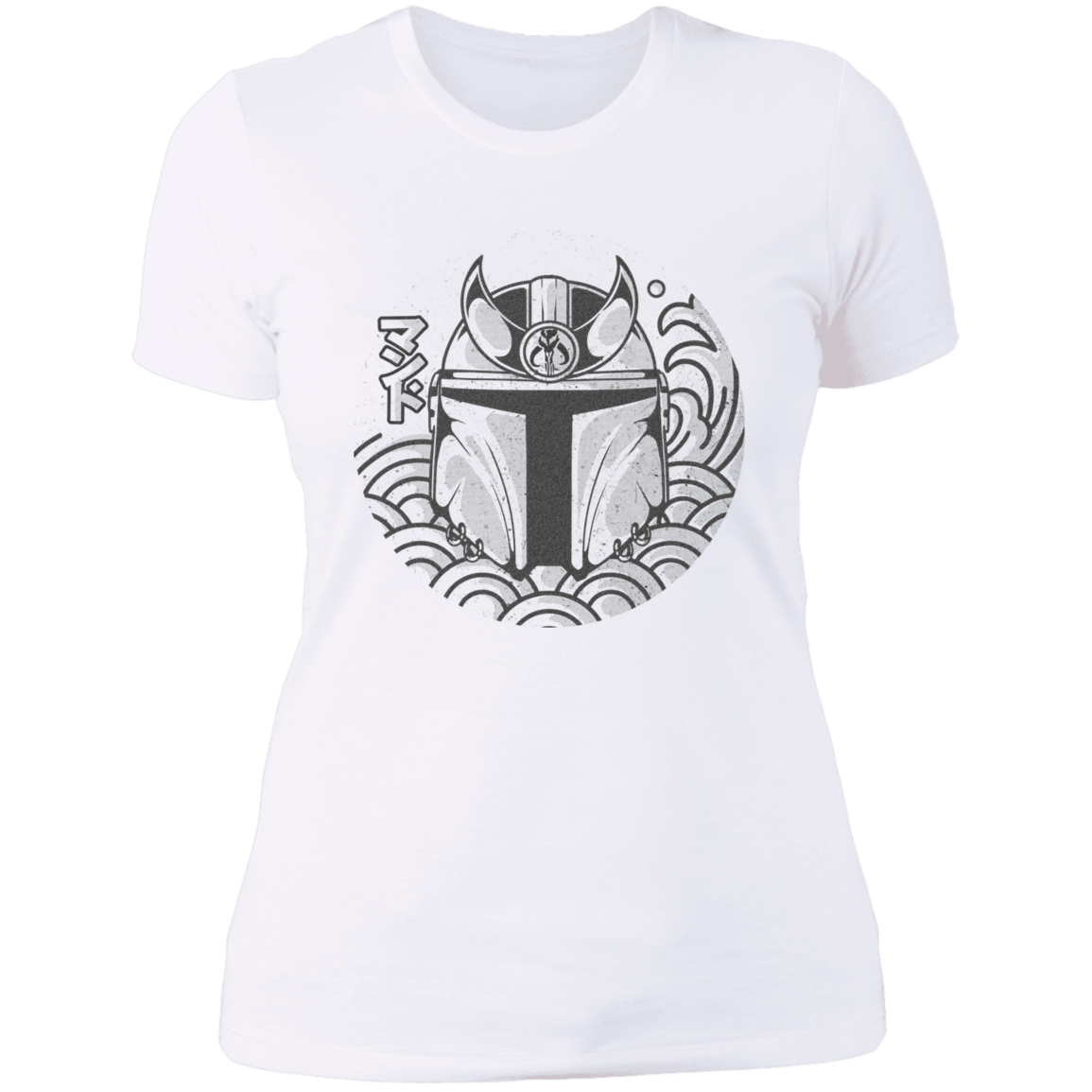 T-Shirts White / S Samurai Mando Women's Premium T-Shirt