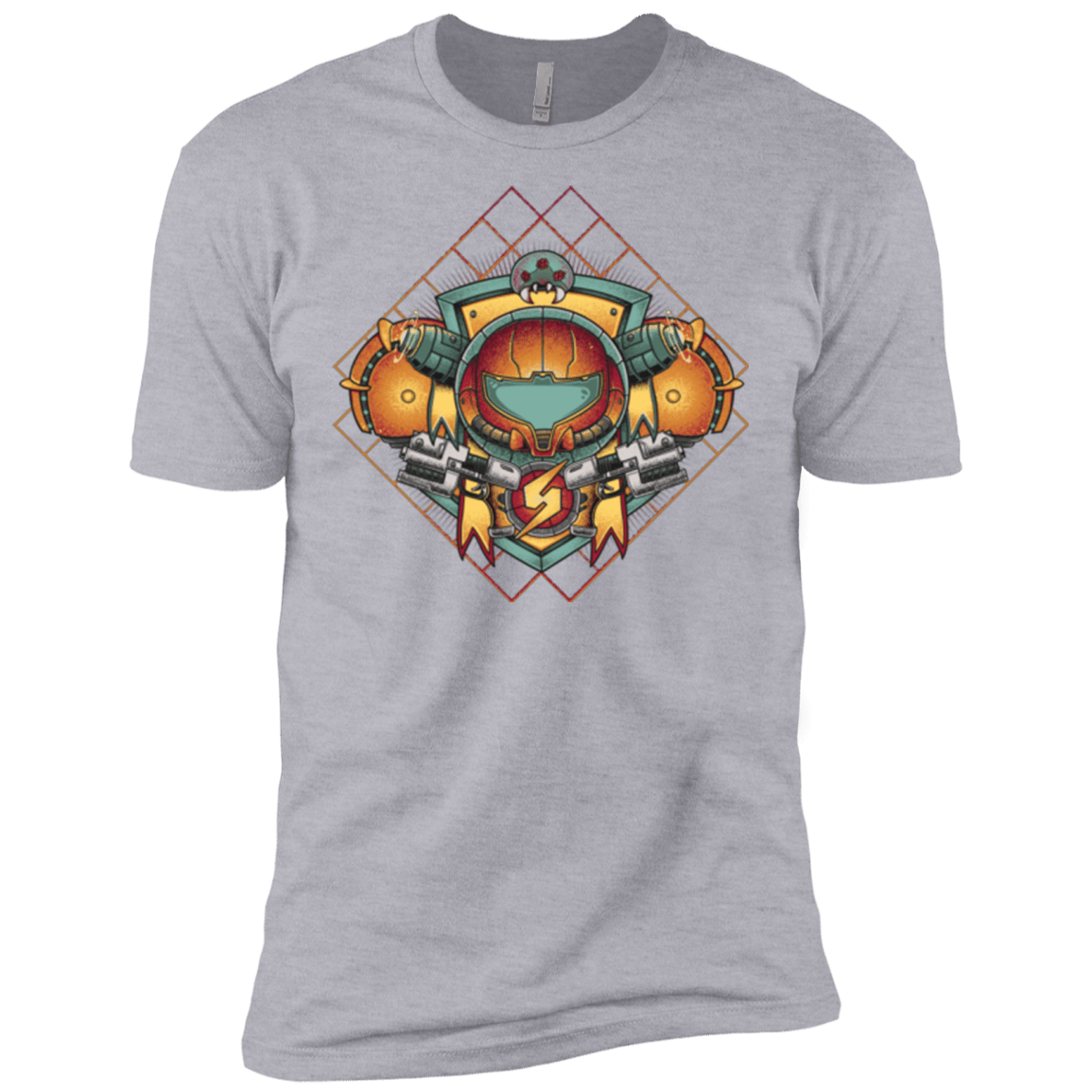 T-Shirts Heather Grey / X-Small Samus crest Men's Premium T-Shirt