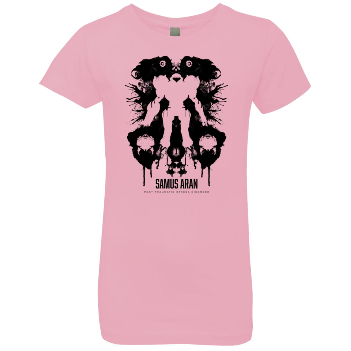 T-Shirts Light Pink / YXS Samus Ink Blot Girls Premium T-Shirt