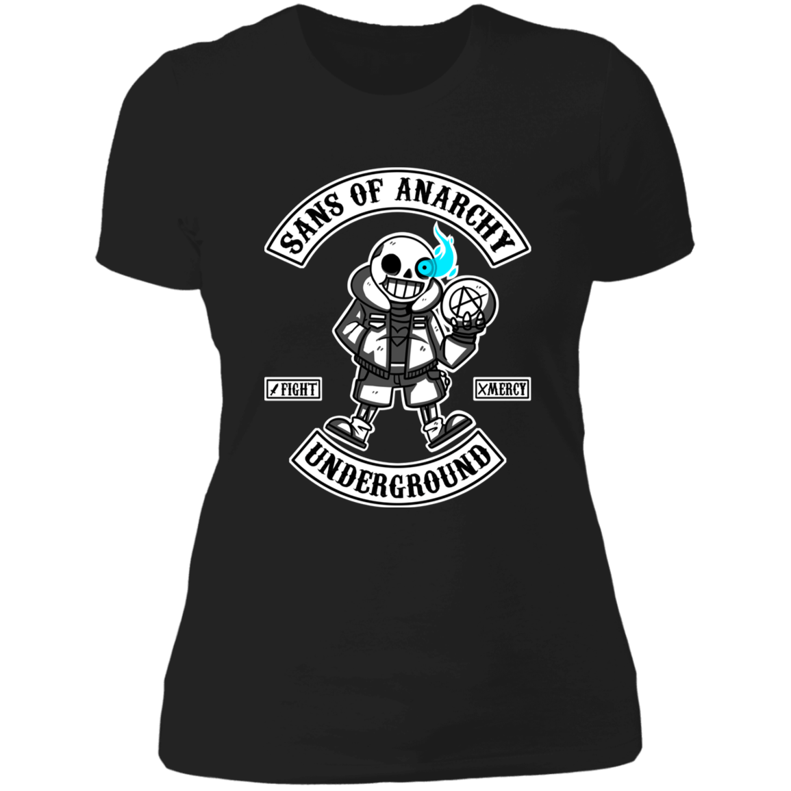 T-Shirts Black / X-Small Sans of Anarchy Women's Premium T-Shirt