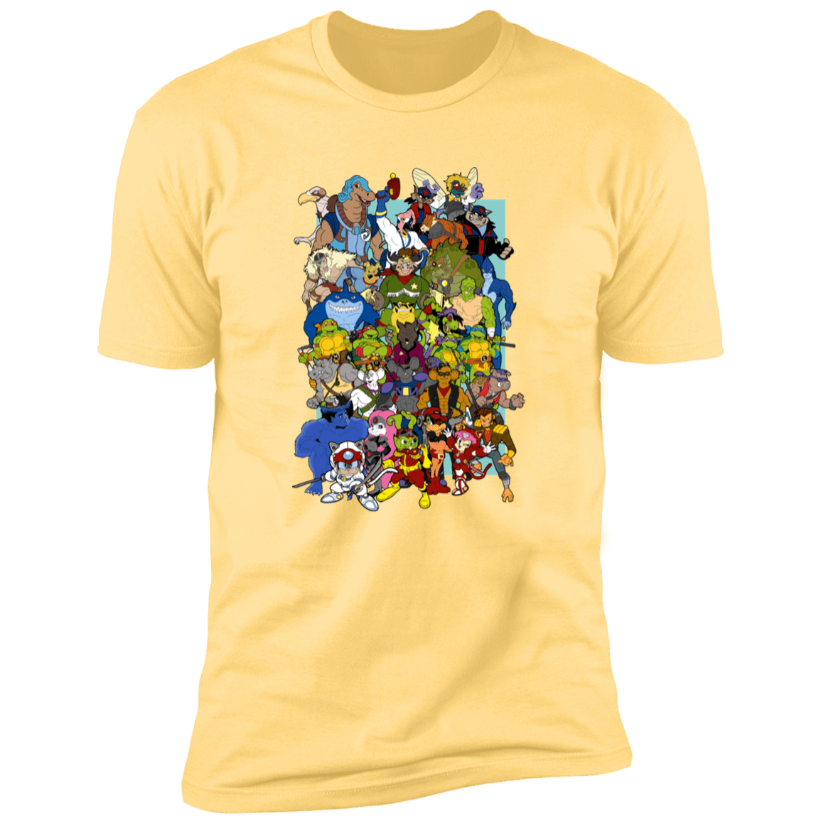 T-Shirts Banana Cream / S Saturday Morning Mutants Men's Premium T-Shirt