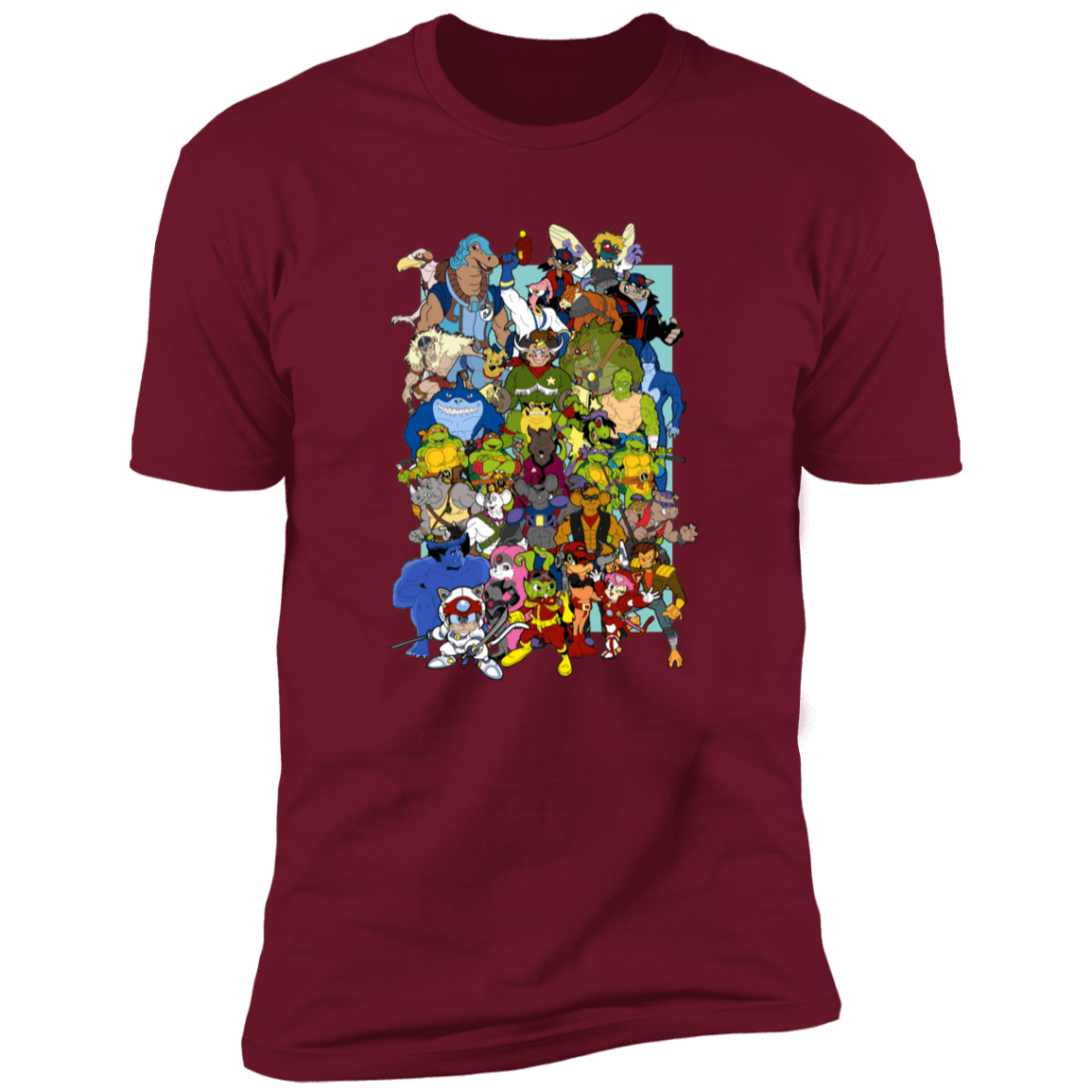 T-Shirts Cardinal / S Saturday Morning Mutants Men's Premium T-Shirt