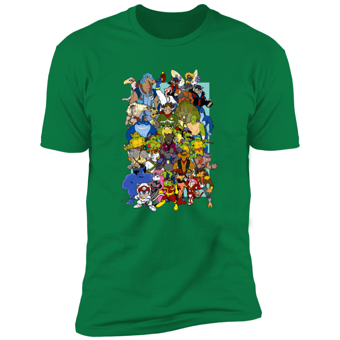 T-Shirts Kelly Green / S Saturday Morning Mutants Men's Premium T-Shirt