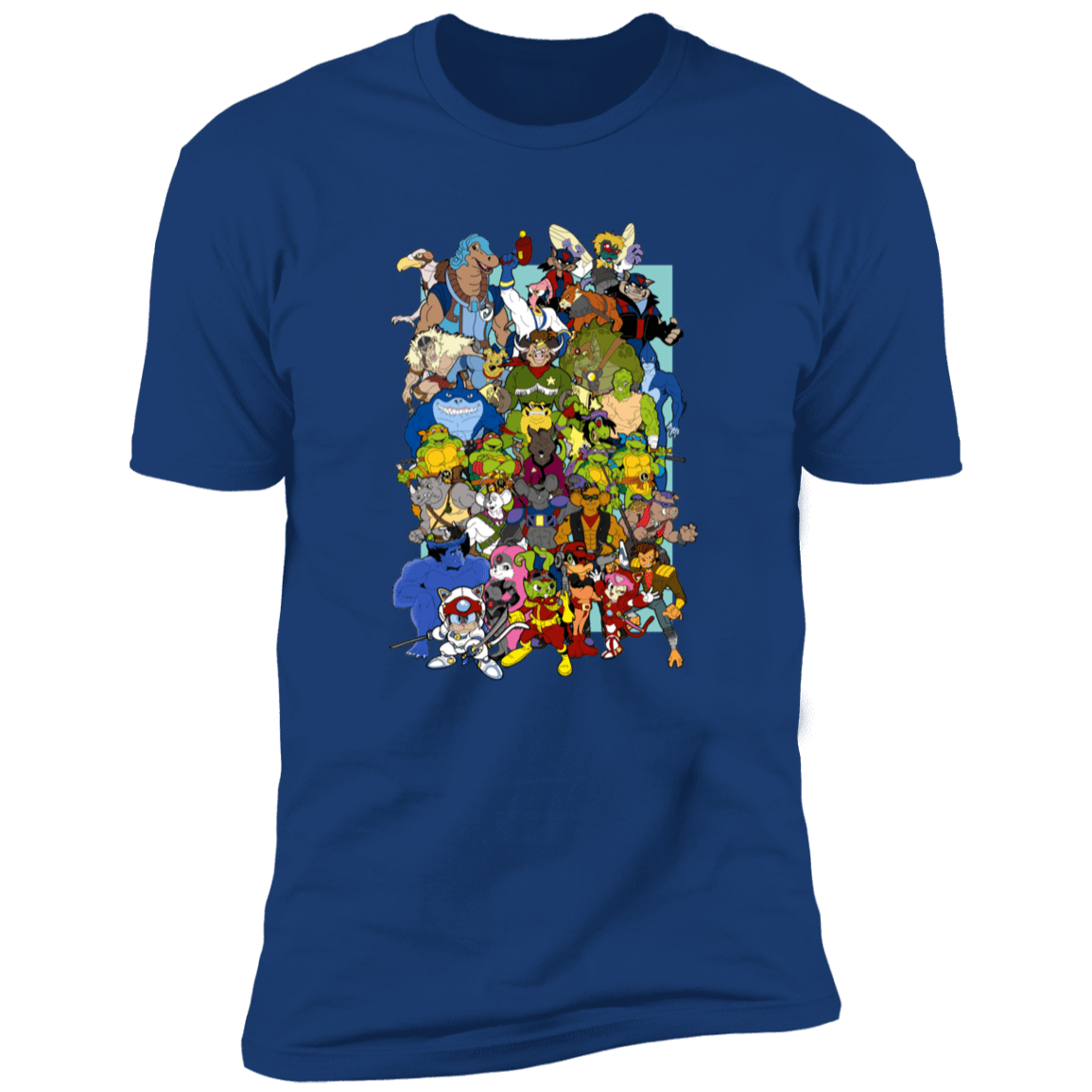 T-Shirts Royal / S Saturday Morning Mutants Men's Premium T-Shirt