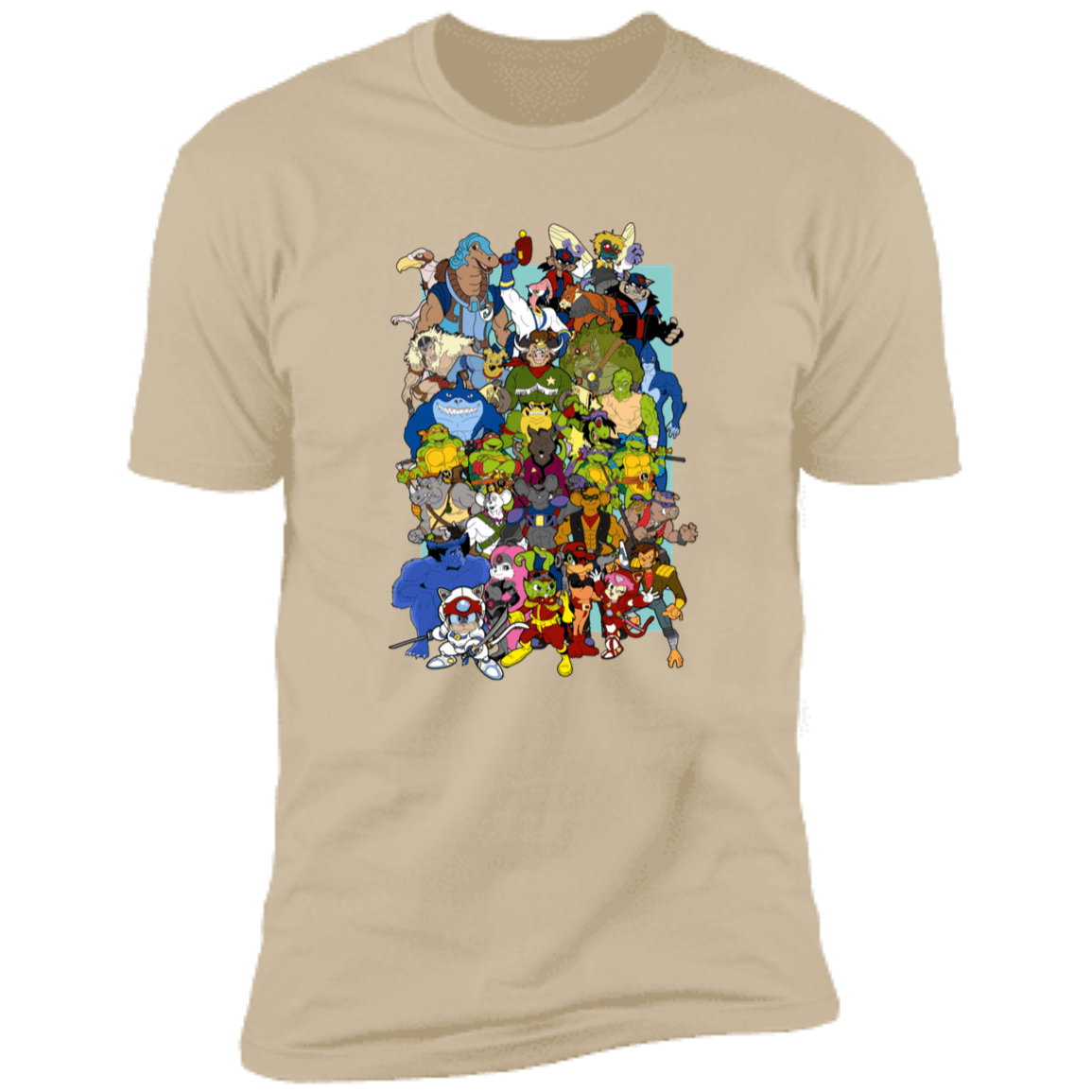 T-Shirts Sand / S Saturday Morning Mutants Men's Premium T-Shirt