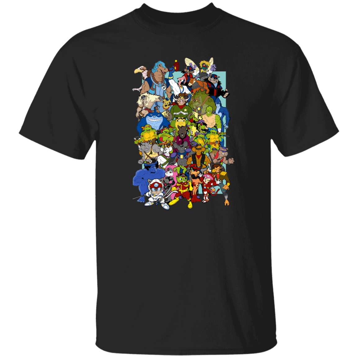 T-Shirts Black / S Saturday Morning Mutants T-Shirt