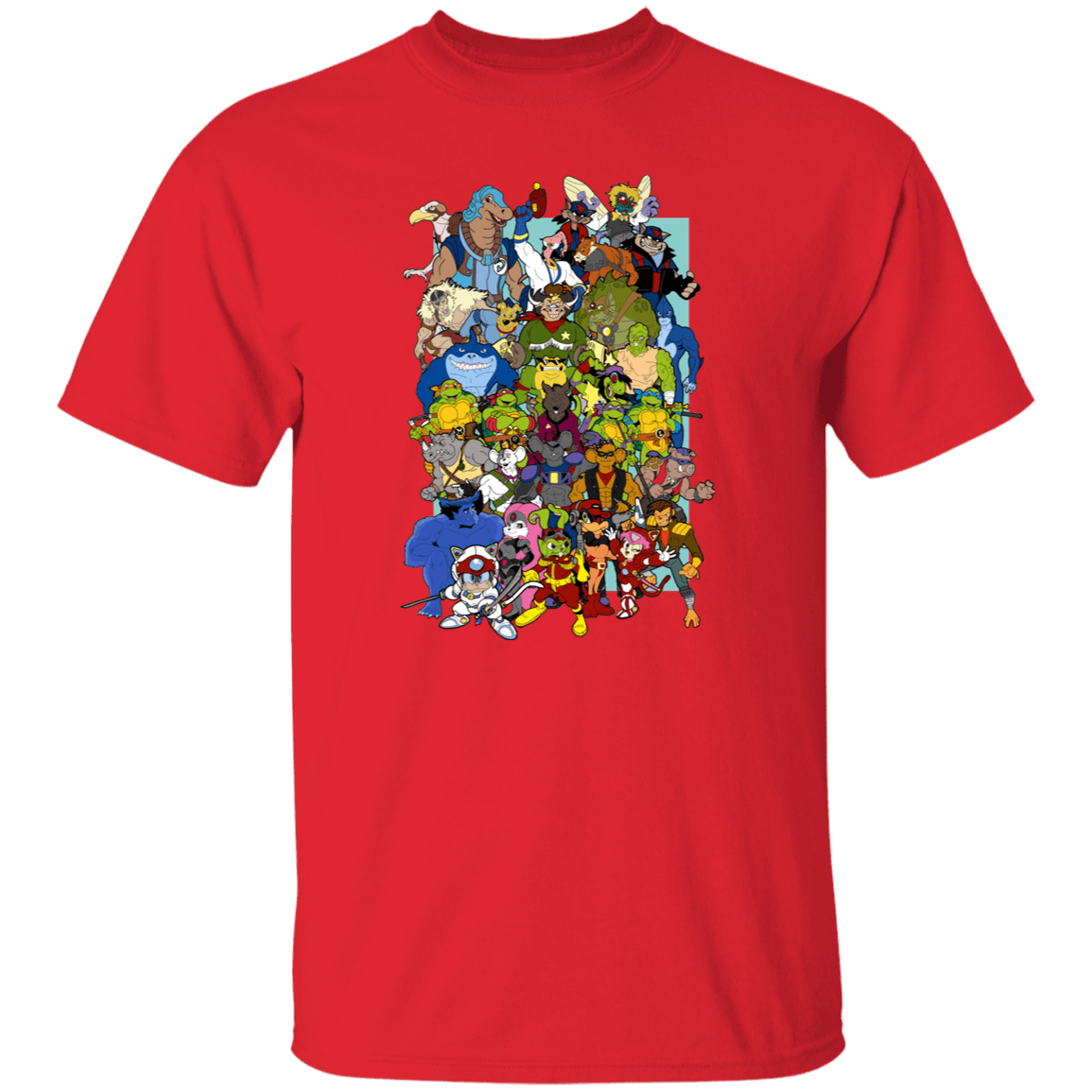 T-Shirts Red / S Saturday Morning Mutants T-Shirt