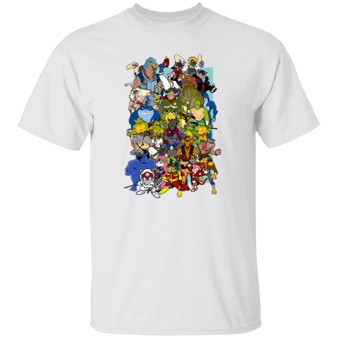 T-Shirts White / S Saturday Morning Mutants T-Shirt