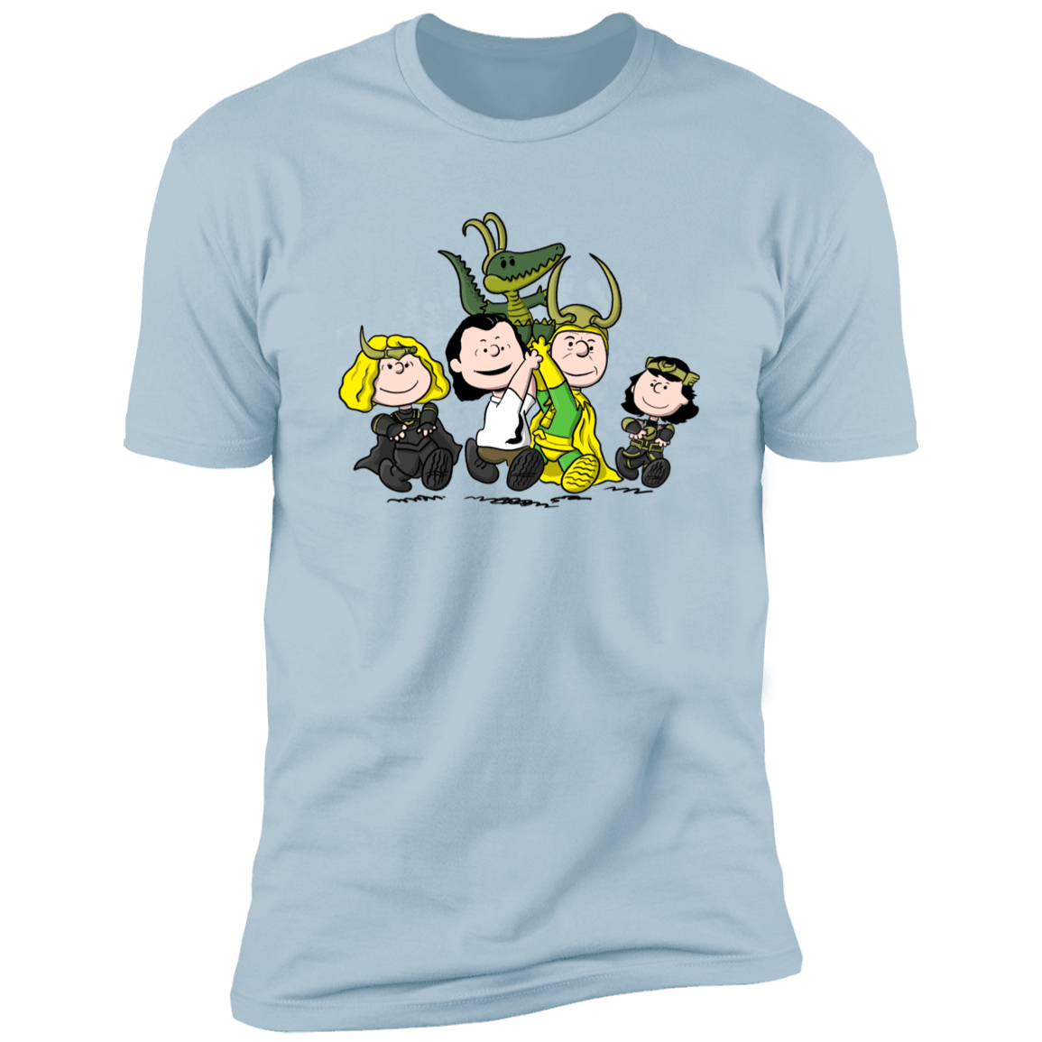 T-Shirts Light Blue / S Save the God Alligator Men's Premium T-Shirt