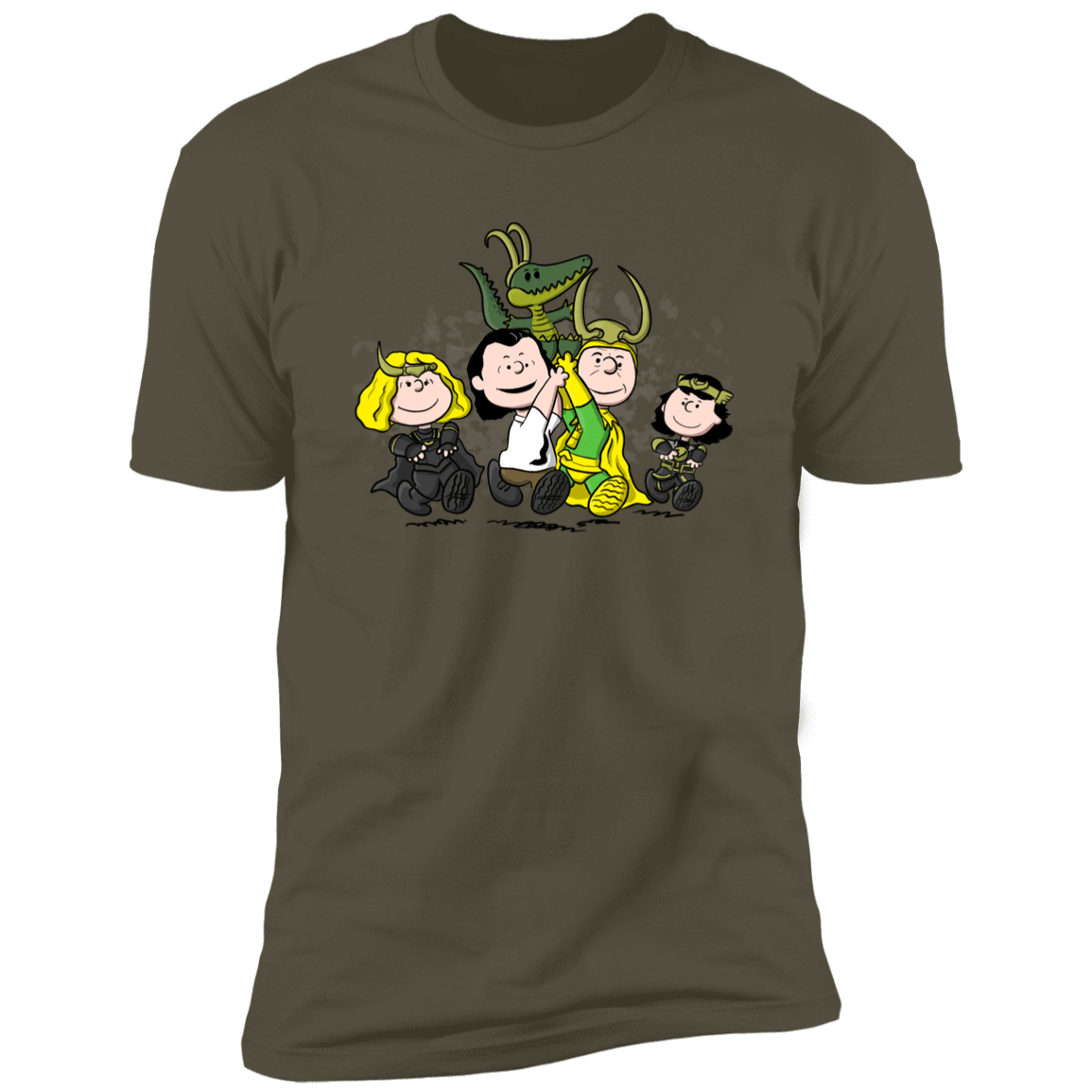 T-Shirts Military Green / S Save the God Alligator Men's Premium T-Shirt