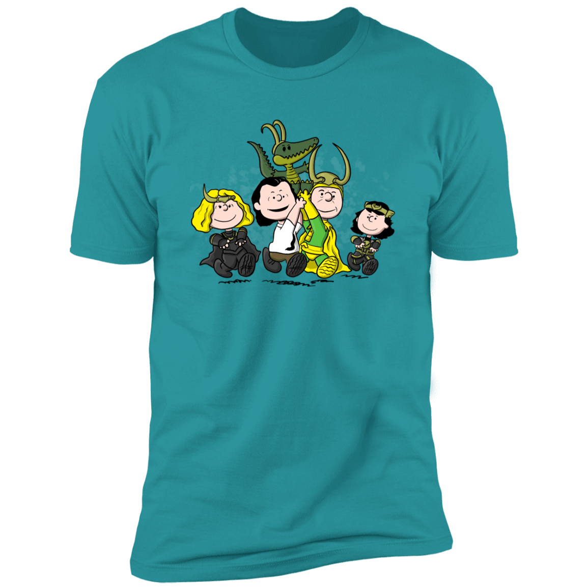 T-Shirts Tahiti Blue / S Save the God Alligator Men's Premium T-Shirt