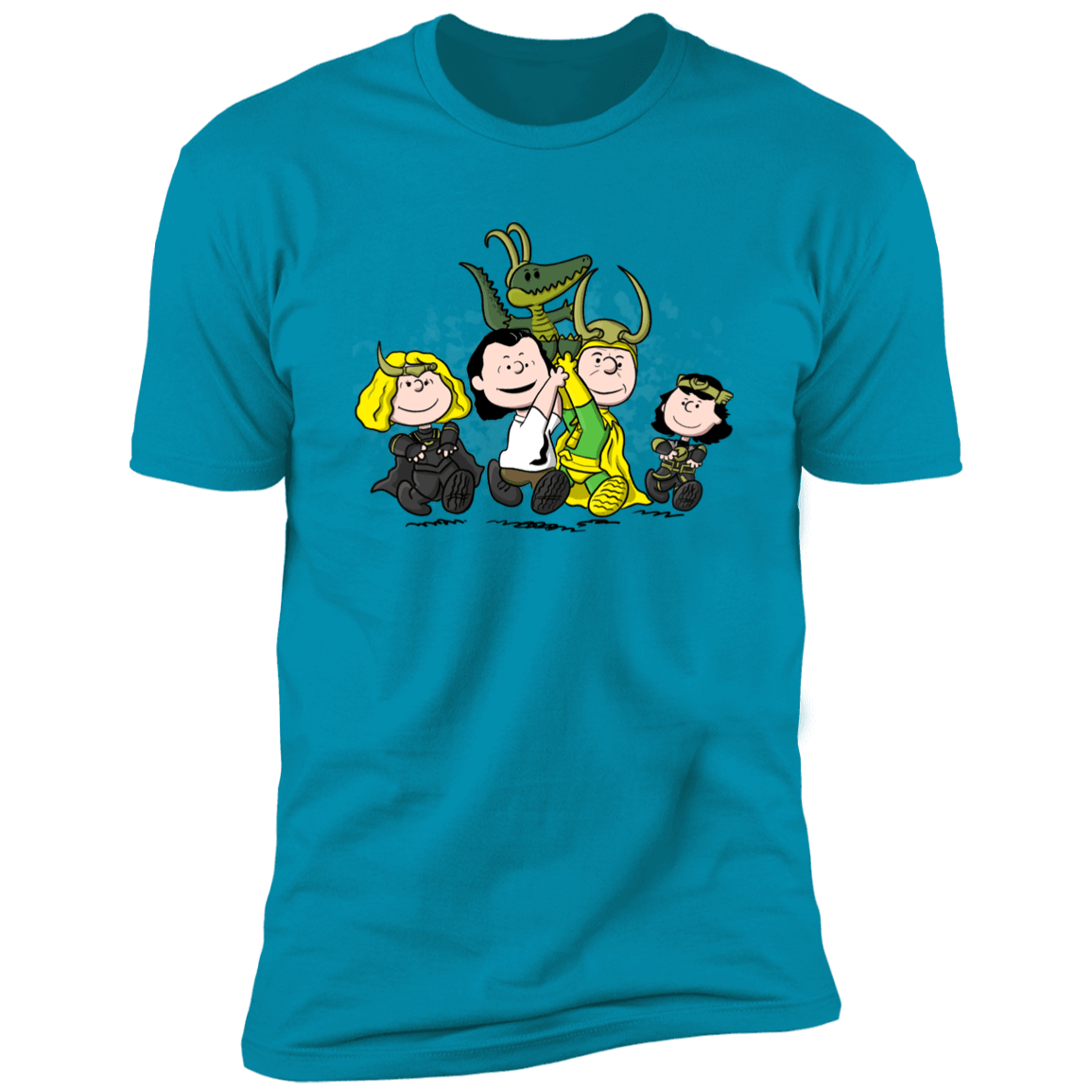 T-Shirts Turquoise / S Save the God Alligator Men's Premium T-Shirt
