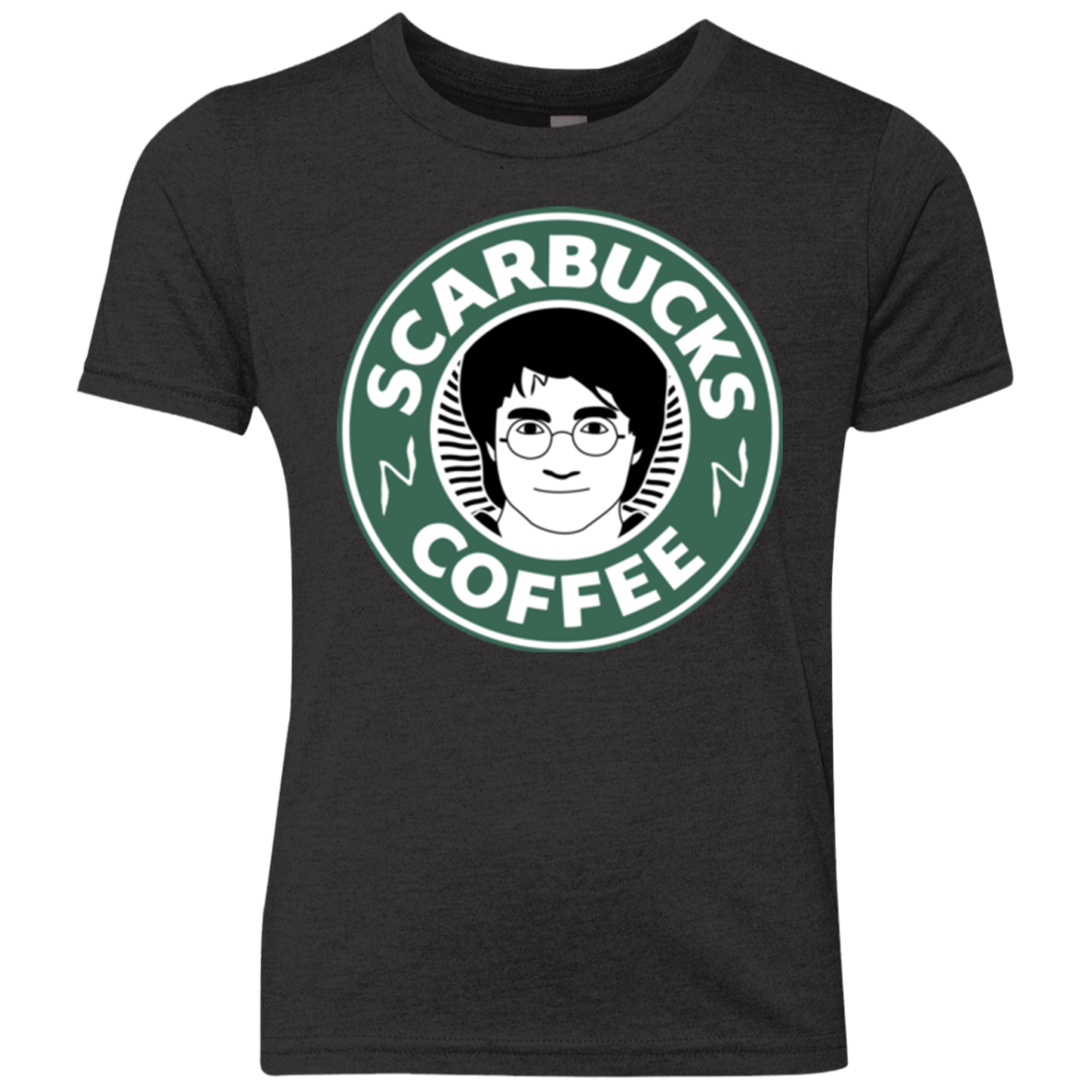 T-Shirts Vintage Black / YXS Scarbucks Youth Triblend T-Shirt