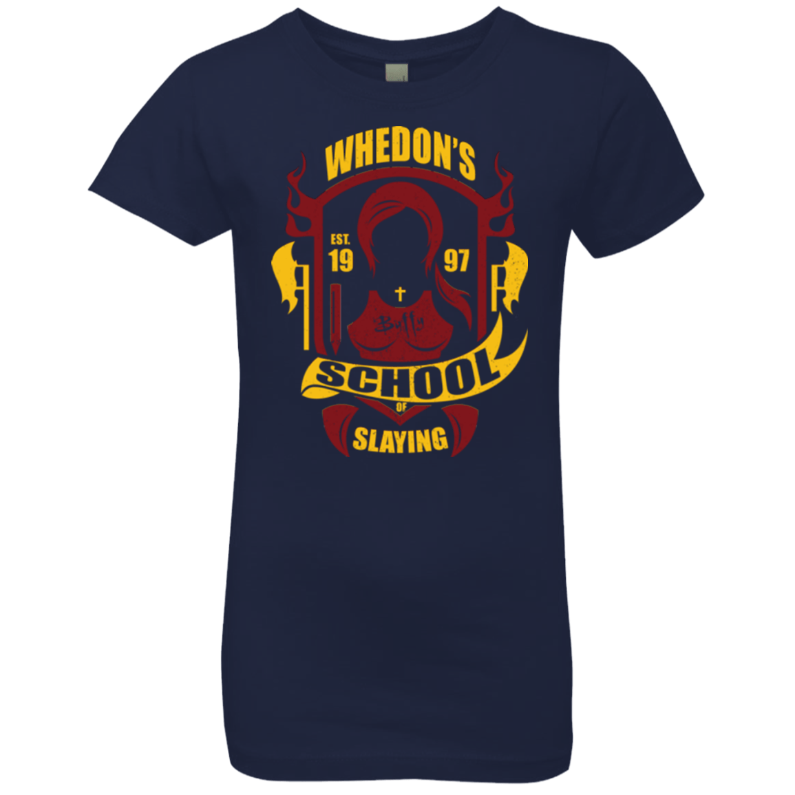 T-Shirts Midnight Navy / YXS School of Slaying Girls Premium T-Shirt