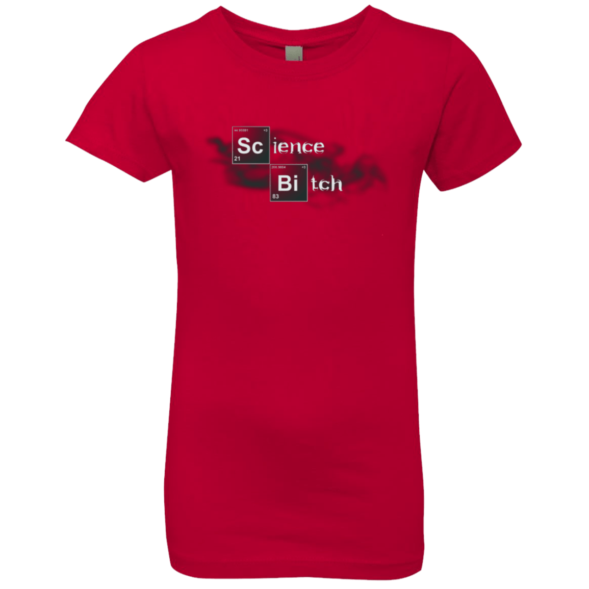 T-Shirts Red / YXS Science Bitch Girls Premium T-Shirt