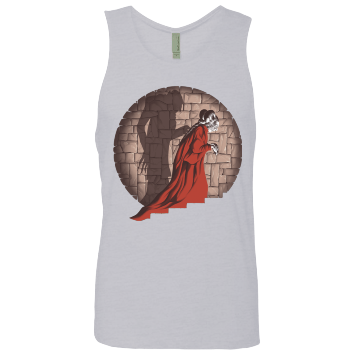 T-Shirts Heather Grey / Small Shadow Mismatch Men's Premium Tank Top