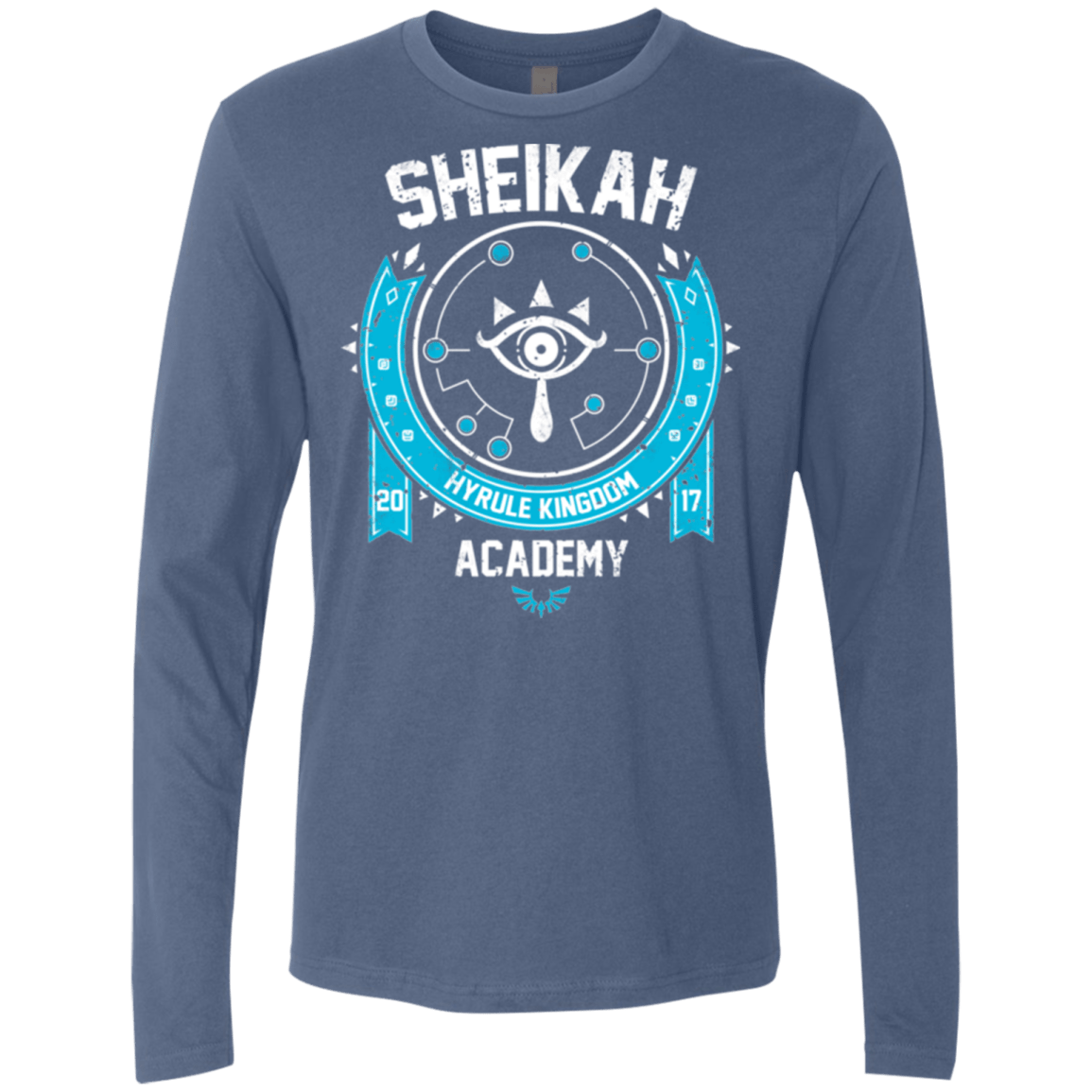 T-Shirts Indigo / Small Sheikah Academy Men's Premium Long Sleeve