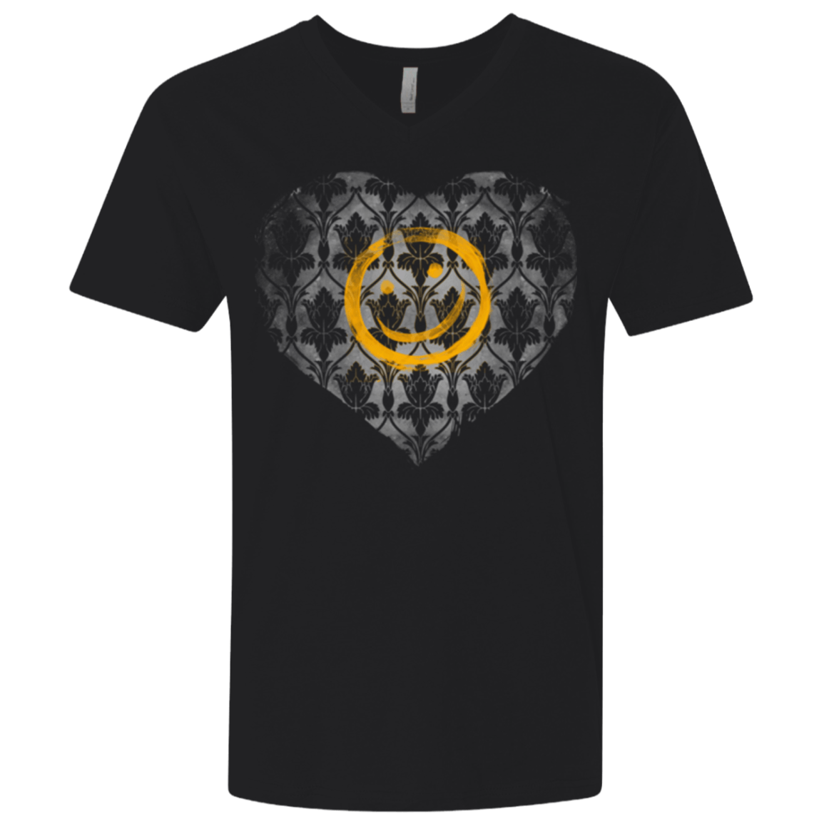 T-Shirts Black / X-Small Sherlove Men's Premium V-Neck