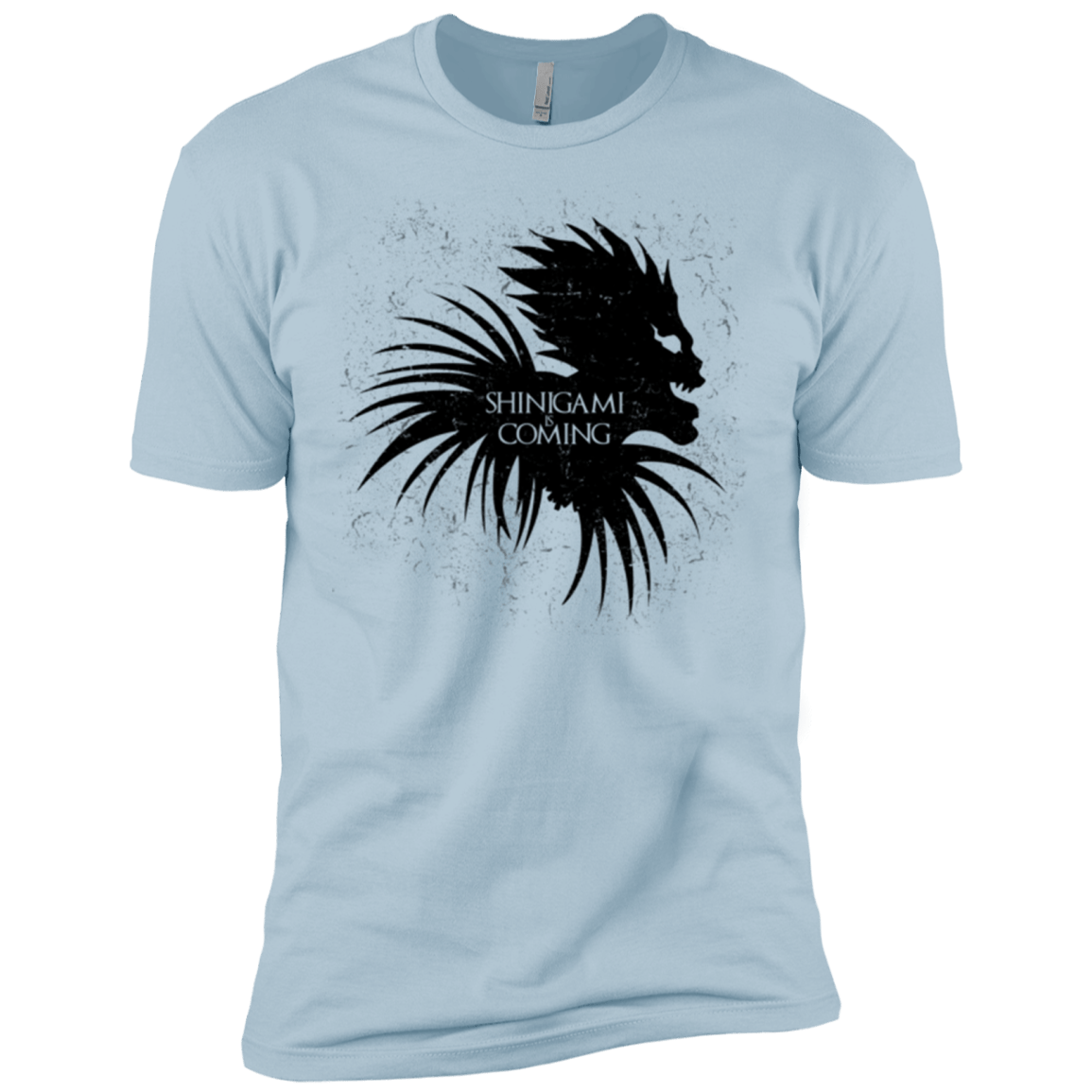 T-Shirts Light Blue / X-Small Shinigami Is Coming Men's Premium T-Shirt