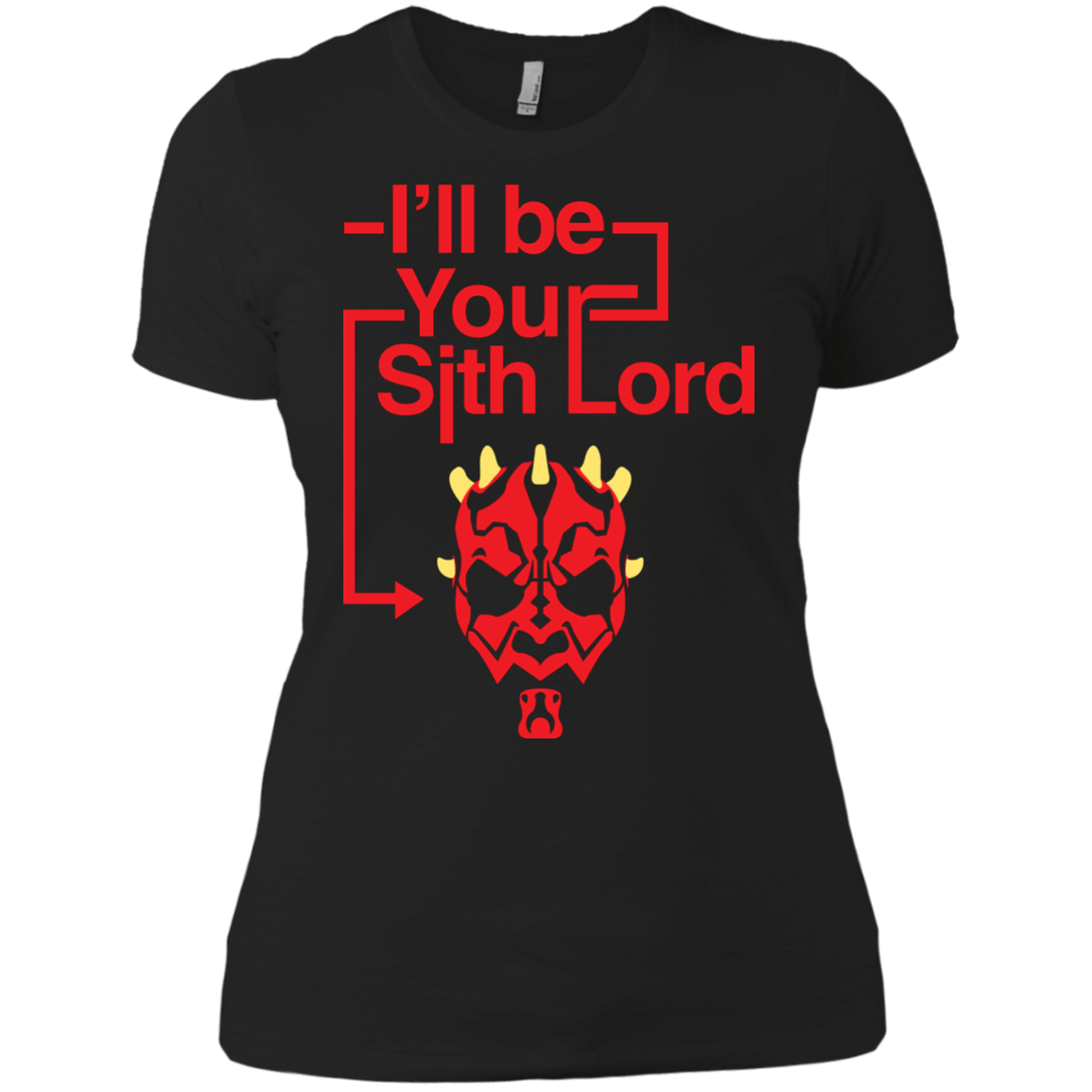 T-Shirts Black / X-Small Sith Lord Darth Maul Women's Premium T-Shirt