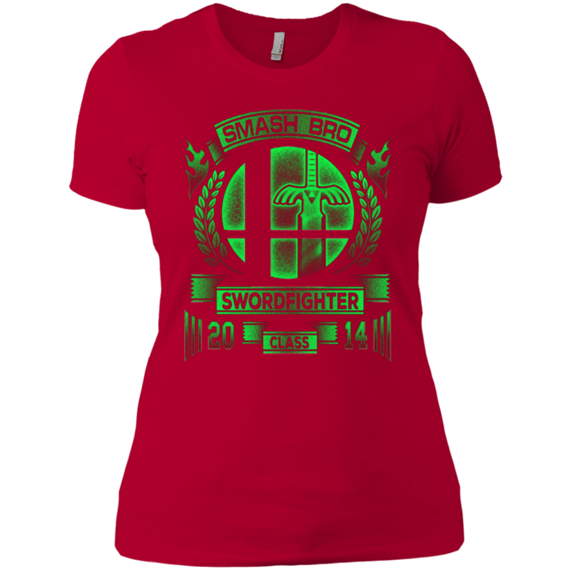 T-Shirts Red / X-Small Smash bros Swordfighter Women's Premium T-Shirt