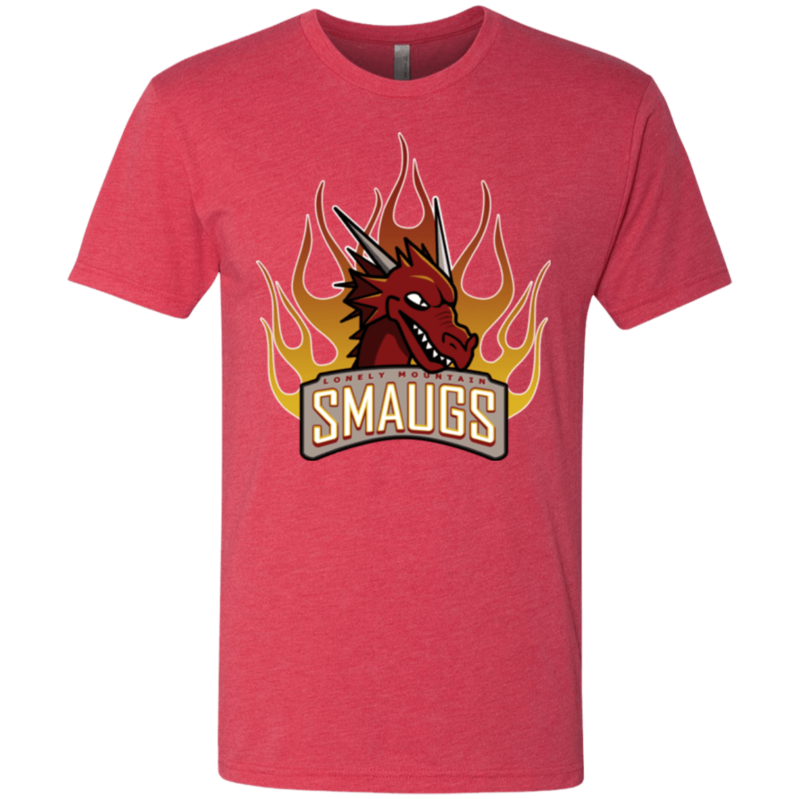 T-Shirts Vintage Red / Small Smaugs Men's Triblend T-Shirt