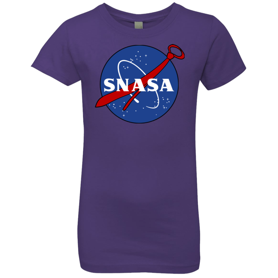 T-Shirts Purple Rush / YXS SNASA Girls Premium T-Shirt