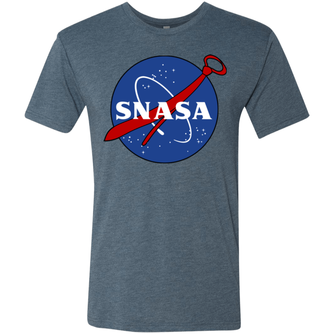 T-Shirts Indigo / Small SNASA Men's Triblend T-Shirt
