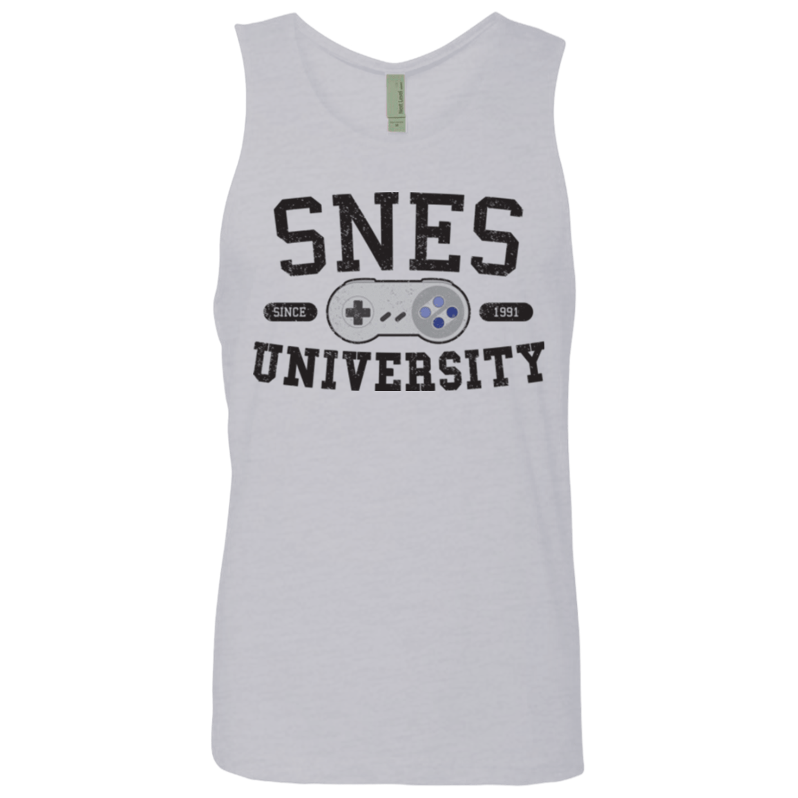 T-Shirts Heather Grey / Small SNES Men's Premium Tank Top