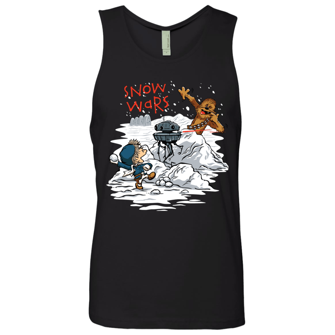 T-Shirts Black / Small Snow Wars Men's Premium Tank Top
