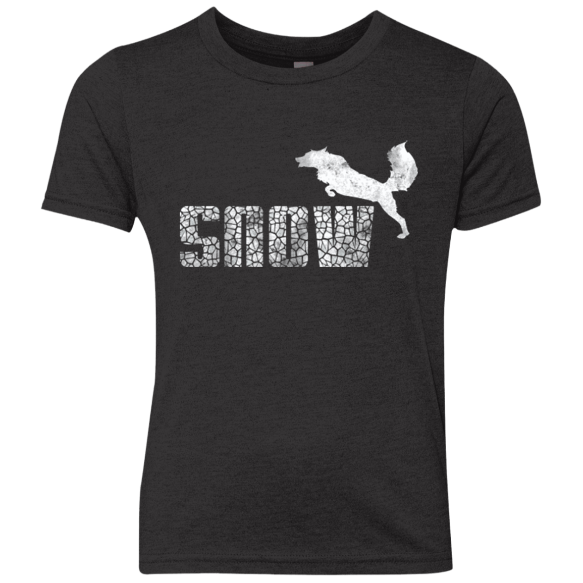 T-Shirts Vintage Black / YXS Snow Youth Triblend T-Shirt