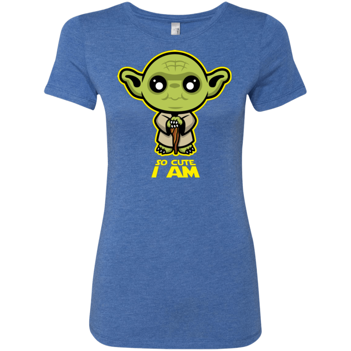 T-Shirts Vintage Royal / Small So Cute I Am Women's Triblend T-Shirt