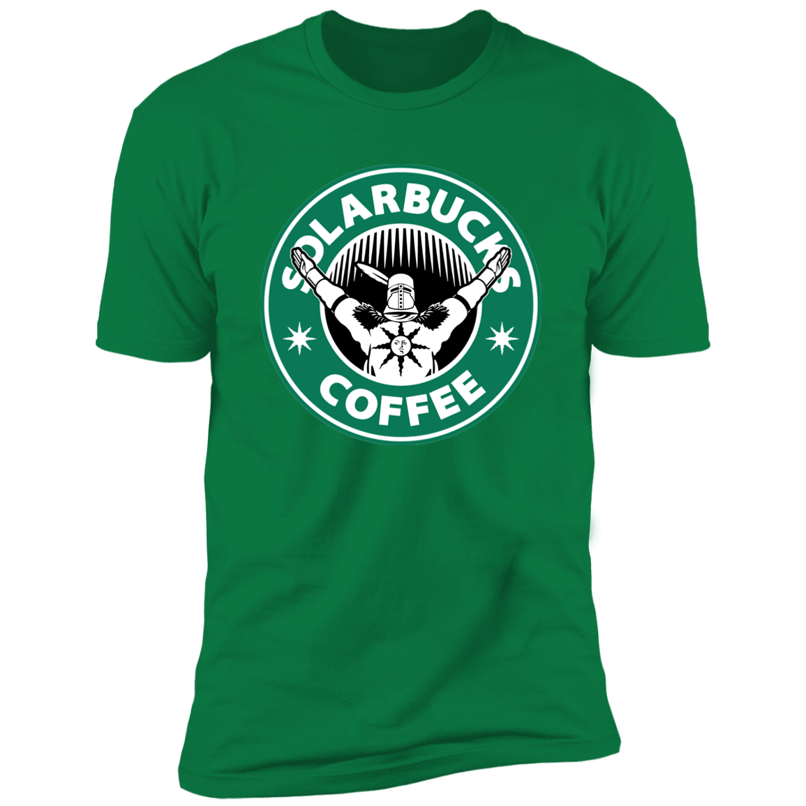 T-Shirts Kelly Green / S Solarbucks Coffee Men's Premium T-Shirt
