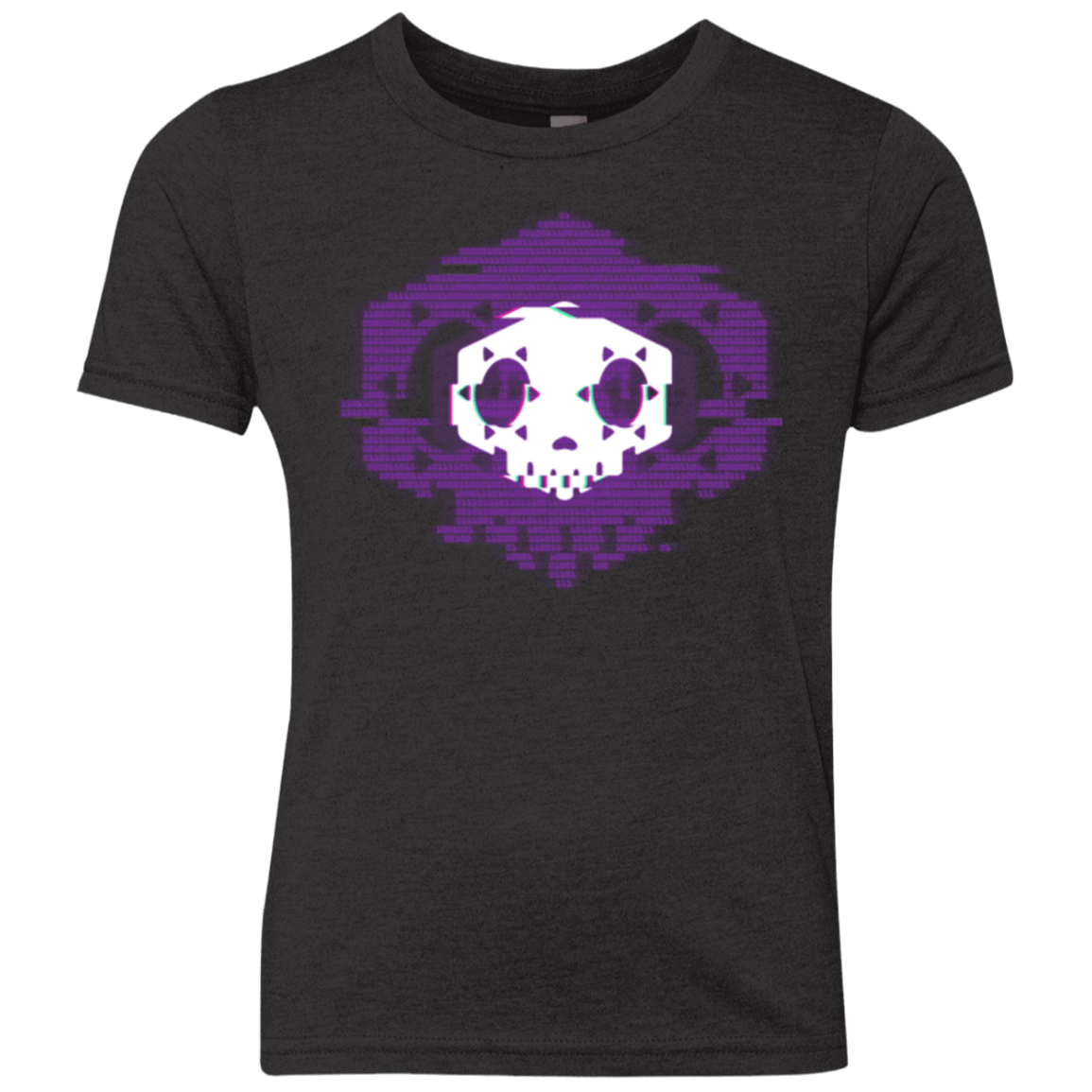 T-Shirts Vintage Black / YXS Sombra Art Youth Triblend T-Shirt